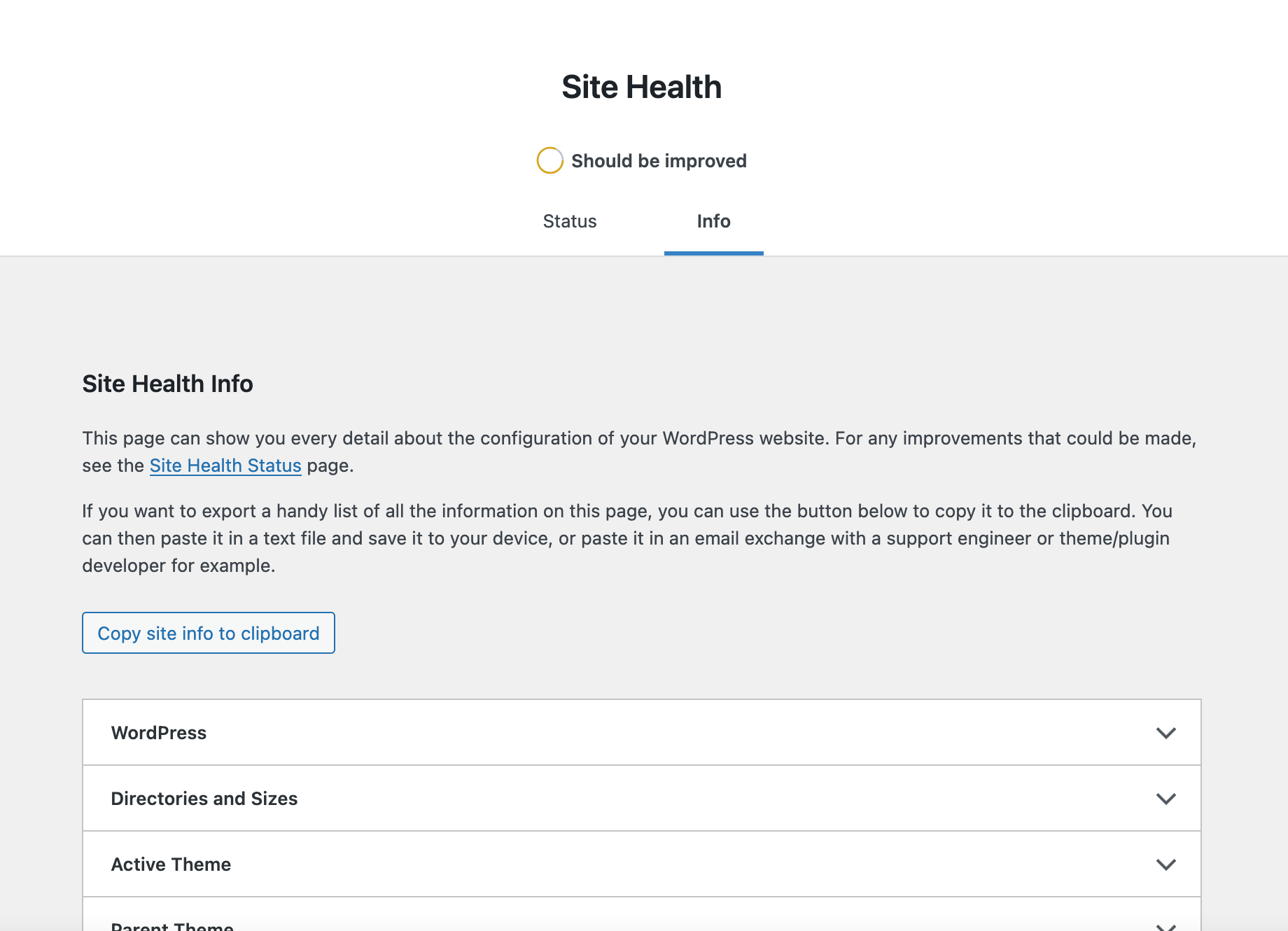 How To See WordPress Version & Server Information